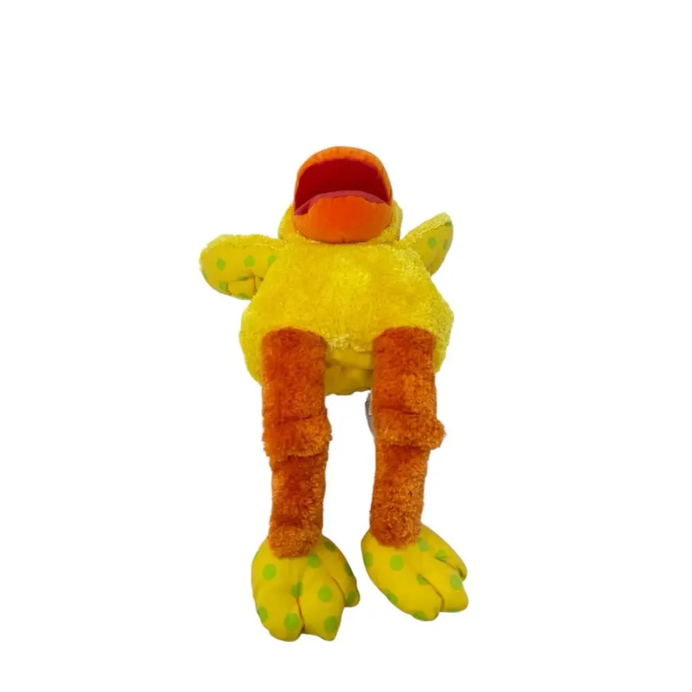 Gymboree 2004 Vintage Yellow Duck Hand Puppet Plush Stuffed Toy Plushie Baby Toy